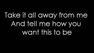 12 Stones - The Last Song (lyrics)