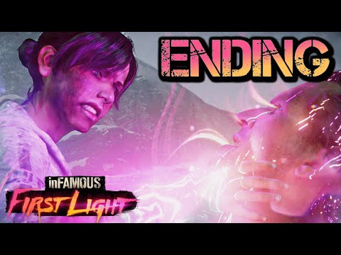 inFAMOUS First Light Ending - Mission: The Hunt [HD] PS4 1080p
