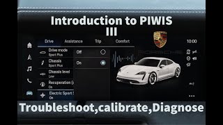 Porsche PIWIS III Introduction