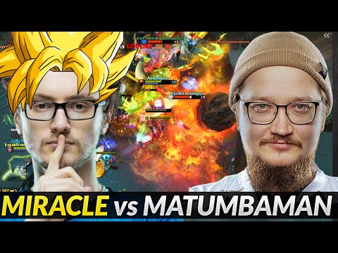 Miracle Best Hero INVOKER vs Matumbaman Signature Hero Lone Druid
