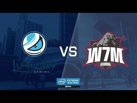 CS:GO -  Luminosity vs. W7M [Mirage] Map 1 - UB Ro4 - IEM Chicago 2018 SA Closed Qualifiers