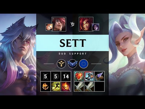 Sett Support vs Zyra - EUW Diamond Patch 25.10