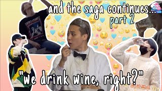 Download lagu Part 2 Jimin is the real life Dionysus aka god of wine ft. drunk Jikook mp3