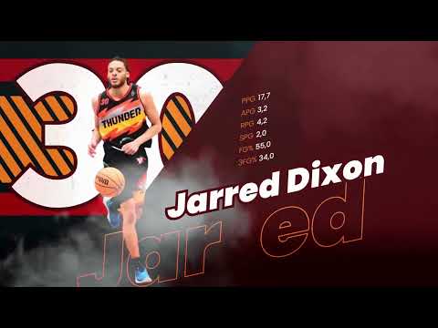 Jarred Dixon  Highlights 2021/22 || British NBL || Worthing Thunder