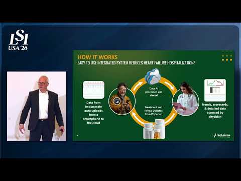 Bob Gaskill, North American EP Technology - Heart failure remote monitoring with VitalSense | LSI USA '26