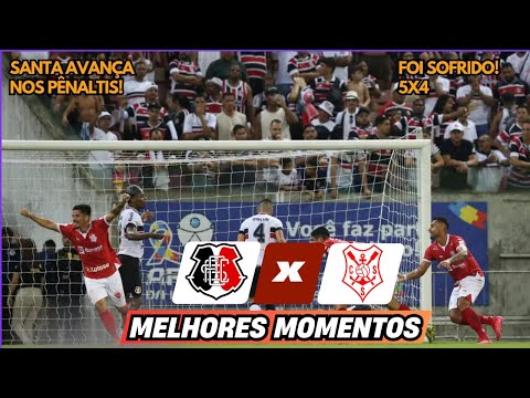Rokenedy Salvador! Santa Cruz 2 (5) x (4) 1 Sergipe | Gols e Pênaltis Completo | SÉRIE D -09/08/2025