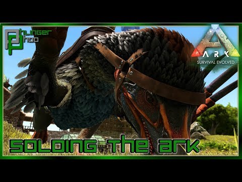 PULSE POUNDING TICKLE CHICKEN! THERIZINOSAURUS TAMING  Soloing the Ark S5E39