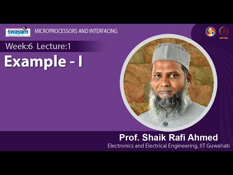 Microprocessors and Interfacing Introduction Video