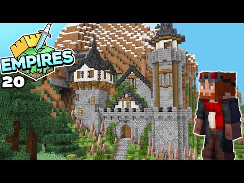 fWhip - Empires SMP : Building the Castle Base! Minecraft 1.17 Survival