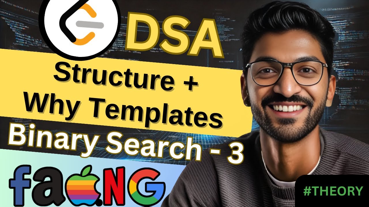 Binary Search-3 | Binary Search Templates | 🔥 Beginner, Medium & Advanced Level #dsa