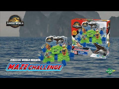 Epoch Games | Jurassic World Rebirth Maze Challenge