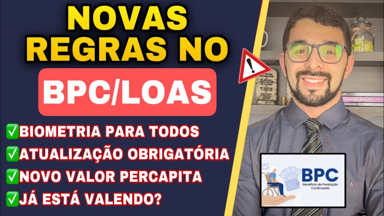 NOVAS REGRAS NO BPC-LOAS PARA TODOS! LULA VAI MUDAR AS REGRAS - PACOTE DE GASTOS- VEJA OS DETALHES