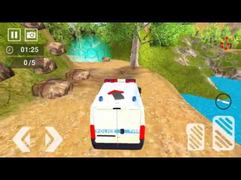 Offroad Police Van Driver Simulator #2 Android Gameplay