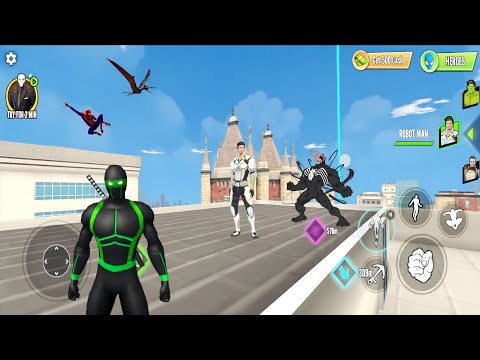 💥 Robot Man’s Power Move's | Spider Fighting Action Game | Android Gameplay | #part11