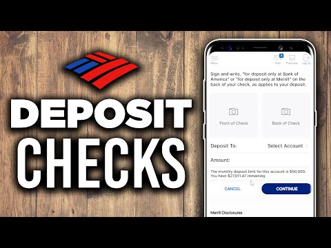 How to Deposit a Check on Bank of America App - 2025