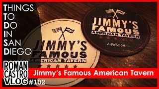Jimmy's Famous American Tavern (Things To Do In San Diego) San Diego Restaurants: RC Daily Vlog #102