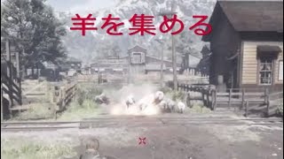 プレイ22【RDR2】羊で金儲けと思ったら・・・？（山羊と羊）【レッドデットリデンプション2】実況 おまけ