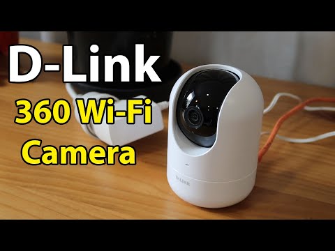 D-LINK Full HD Pan &amp; Pakreipkite „Wi-Fi“ kamerą video