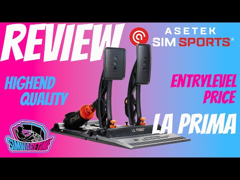 Asetek La Prima Loadcell Pedale --Review--Deutsch--English Sub