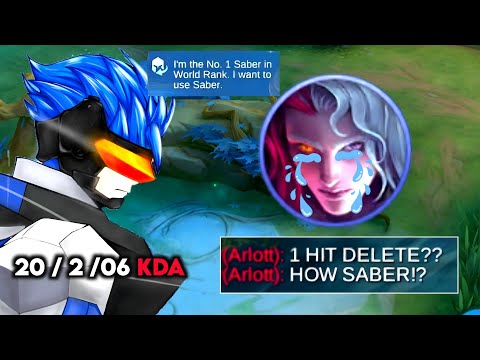 SABERPHOBIA 1 HIT DELETE ARLOTT!!