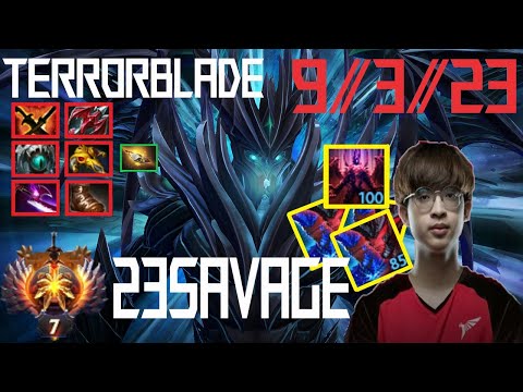 23savage Terrorblade Carry Gameplay Patch 7.31b - Dota 2 Full Gameplay player perspective.