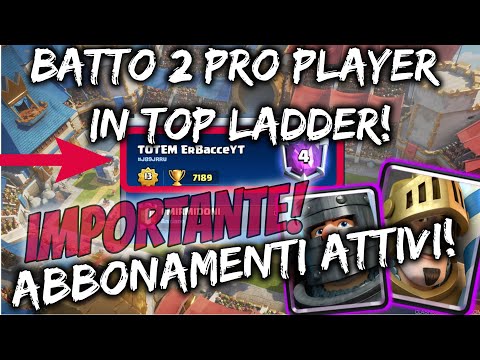 ABBONAMENTI ATTIVI !! LA MIA AMICIZIA !! BATTO MORTEN 😱😱😱  ClashRoyaleITA | ErBacceCR