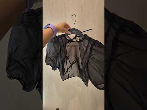 Transparent top try on haul #shorts #tryon #tryonhaul #Transparent #seethrough Twitch: alicedali