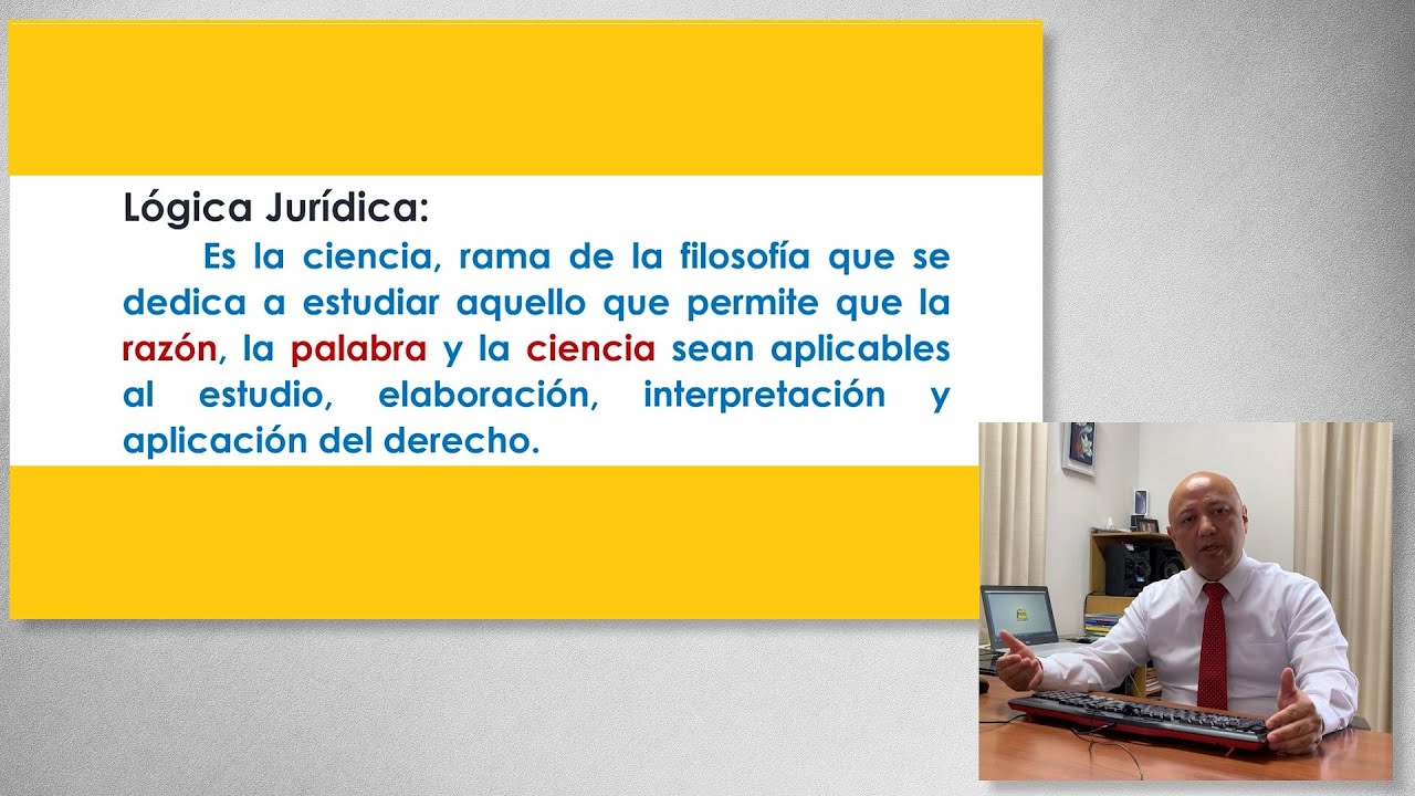 Lógica Jurídica Lección Uno
