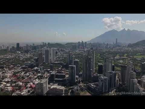 Monterrey Mexico in 4K 60FPS | Epic Drone Flythrough of City Skyline & Sierra Madre Mountains