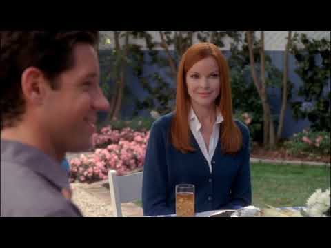 Orson Burned The Steaks, Bree Is Upset - Desperate Housewives 5x12 Scene