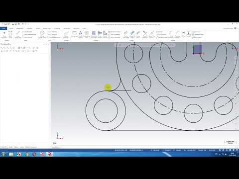 2Д черчение в MasterCAM 2020/2D Design in MasterCAM 2020