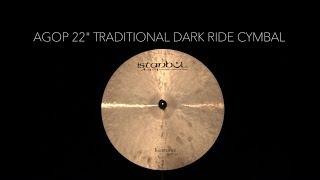 Video thumbnail for Istanbul Agop 22" Traditional Dark Ride Cymbal with Tom Meadows | Gear4music demo by Gear4music Guitars