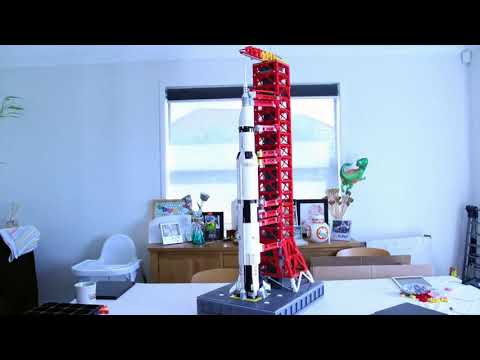 LEGO NASA Saturn-V Launch Umbilical Tower 3866PCs