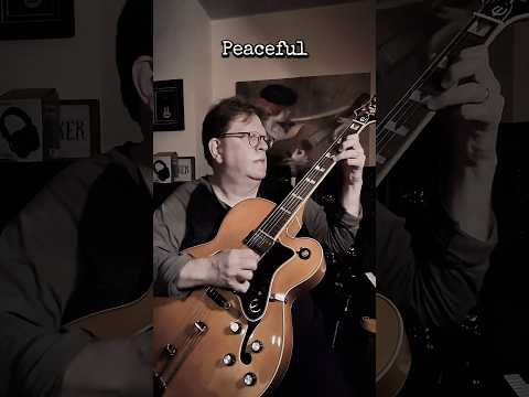 Peaceful #jazz #jazzrock #music #musician #musicimprov #instrumental #jam #guitar #epiphonebroadway