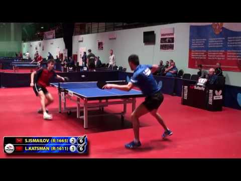 5.ISMAILOV - KATSMAN #RUSSIAN #Championships #tabletennis #настольныйтеннис