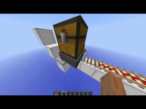 Let's Play Minecraft! - Auto minecart transport system-survival friendly