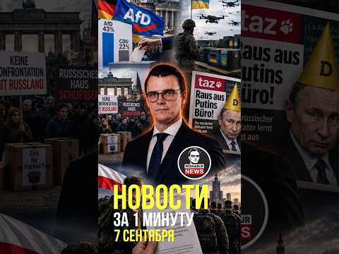 07.09 | НОВОСТИ ЗА 1 МИНУТУ | Миша Бур | Германия
