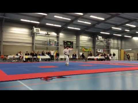SKIF Belgium National Championship 2014 - Kata Kanku Sho - Constantin Grün - Third place