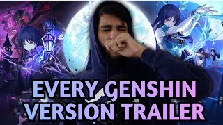 REACTING to EVERY Genshin Impact VERSION Trailer (Part 4)