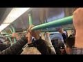 Westham fans vs Arsenal fans in the train. Arteta chant vs Moyes chant. Westham 1-2 Arsenal.01.05.22