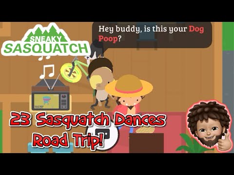 Sneaky Sasquatch - Sasquatch Dance | Road Trip!