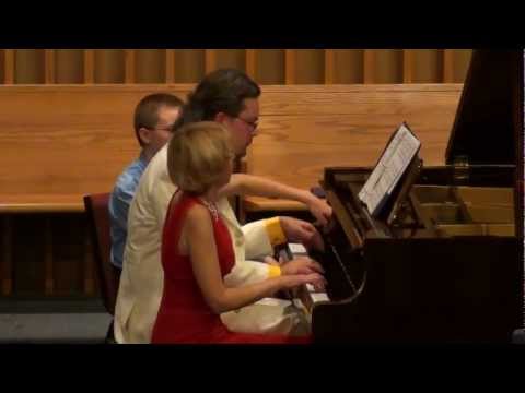 PIANO SYNERGY DUO - Piazzolla. "Milonga del Angel", "Libertango".