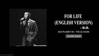 D.O. SOLO - FOR LIFE ENGLISH VERSION (CLEAR AUDIO)