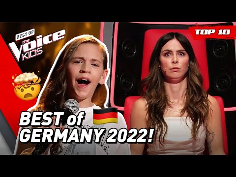 BEST of The Voice Kids GERMANY 2022! 🤩 | Top 10