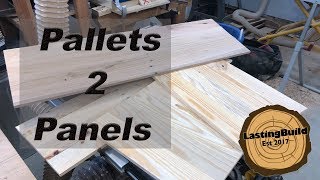PALLETS Instead Of PLYWOOD For Woodworking?