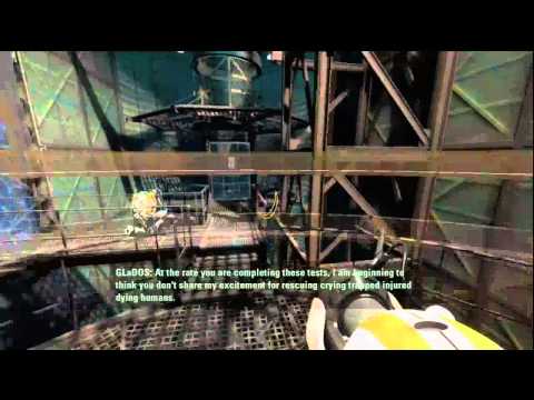 Portal 2 Co-op Walkthrough Episode 30-Unorthodox Maneuverer's!