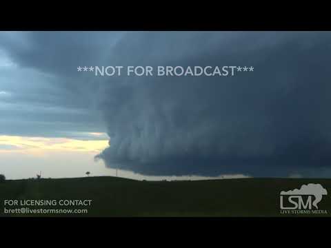 06-17-18 Obert, NE - Unbelievable Supercell and Mesocyclone