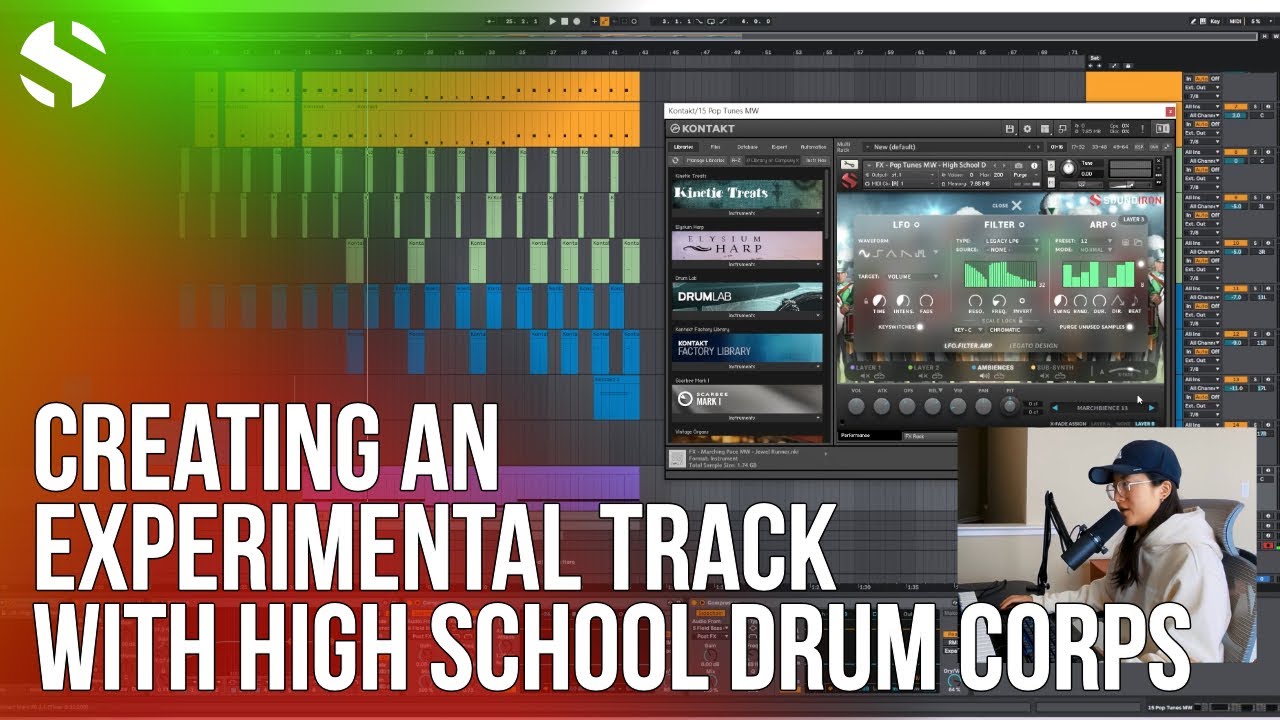 Creating An Experimental Track with High School Drum Corps