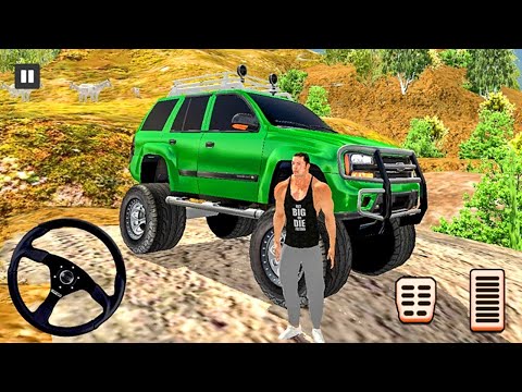 Offroad Jeep Prado Driving Simulator game - Luxury SUV 4x4 Driver - Best Android GamePlay