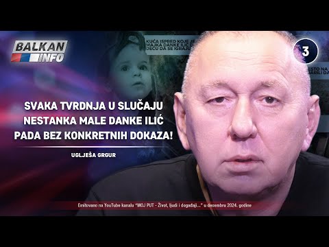 INTERVJU: Uglješa Grgur – Svaka tvrdnja u slučaju Danke Ilić pada bez konkretnih dokaza! (2.12.2024)